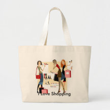 Het Winkelen van Shopaholic Zak Canvas Tassen