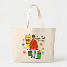 HET WINKELEN   ZAK CANVAS TAS