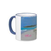 Het Zand van Aruba & de Mok van de Branding