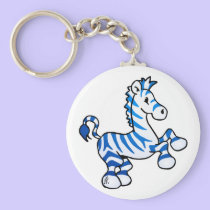 Het Zebra van Zazzling sleutelhangers