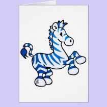 Het Zebra van Zazzling kaarten
