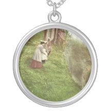 Het Zilveren Ketting van meisjes