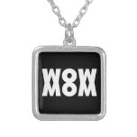 Het zwart-witte WOW Ketting van het MAMMA