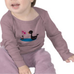 Het zwarte zwaanbaby houdt van u mamma! tshirt