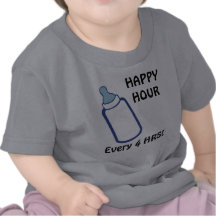 HEURE HEUREUSE toutes les 4 heures ! T-shirts