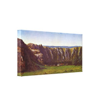 Heures de Gustave Courbet - de La Roche de dix Toiles Tendues