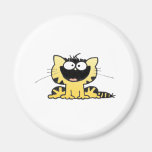 Heureux-Kitty Magnets Pour Réfrigérateur
