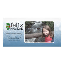 Heureux Noël - 1 photo Cartes De Vœux Avec Photo