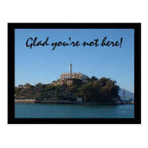 Heureux vous n'êtes pas ici ! carte postale
