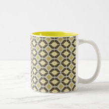 Hexagonal vert tasse à café