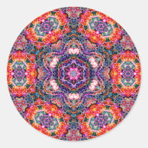Hexagram des autocollants d'expansion