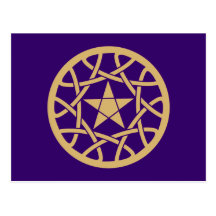 Hexen Amulett witch charm Postkarten