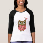 Hibou avec amour t-shirts