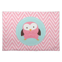 Hibou de ressort set de table