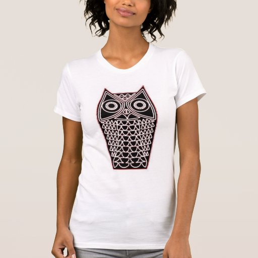 hibou des années 1970 t-shirts