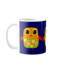 Hibou mignon tasses