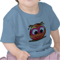 Hibou orange t-shirts