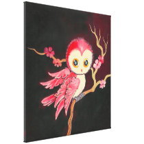 Hibou rouge doux