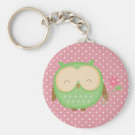 Hibou sage porte-clef