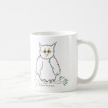 Hibou... Tasse À Café