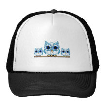 hiboux casquettes