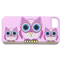 hiboux mignons coque Case-Mate iPhone 5