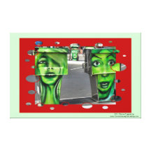 Hijgt Pompen Gallerij Wrap Canvas