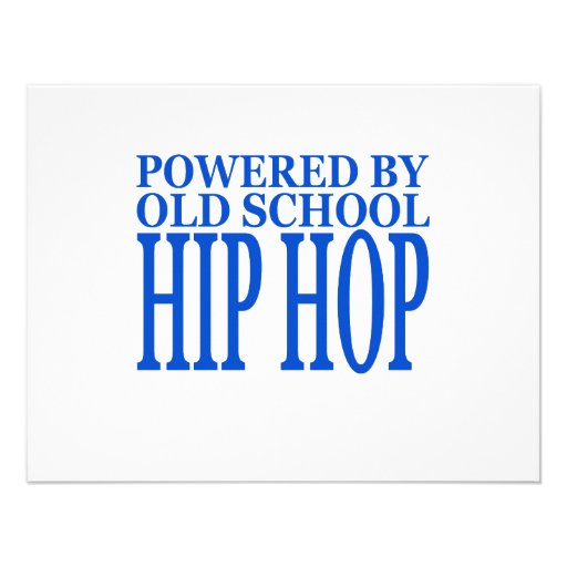HIP HOP CUSTOM UITNODGING