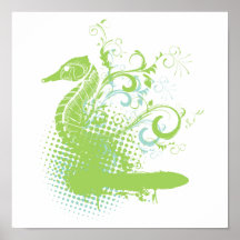 hippocampe élégant posters