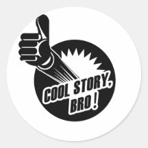 Histoire fraîche Bro d'Incredistory Adhésif