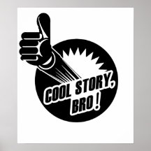 Histoire fraîche Bro d'Incredistory Posters