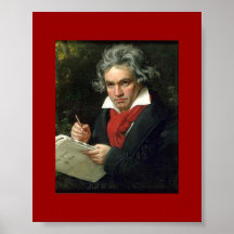 Historisch Poster Beethoven