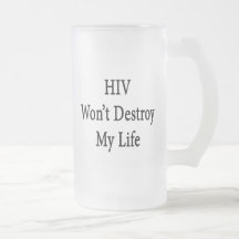 HIV ne détruira pas ma vie Mug