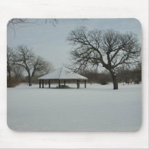 Hiver au Minnesota Tapis De Souris