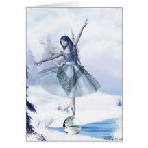 Hiver Fae Cartes De Vœux