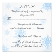 hiver, mariage, r.s.v.p., fantaisie chique et chic faire-part