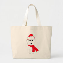 Hiver Westie Sacs Fourre-tout
