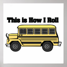 Hoe ik rol (de Bus van de School) Plaat