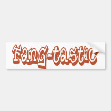 Hoektand-Tastic Giften Bumpersticker