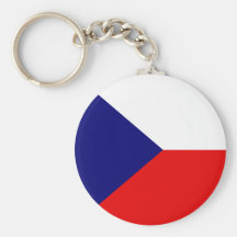 Hoge Tsjech - de Vlag van de kwaliteit Sleutel Hangers