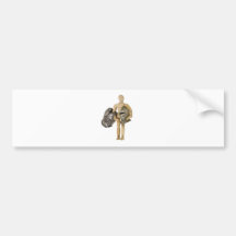 HoldingArmor120509 exemplaar Bumperstickers