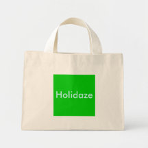 Holidaze Canvas Tassen