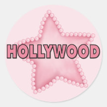 Hollywood Ronde Stickers