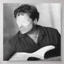 Homme À la baisse Posters