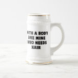 Homme chauve de fête des pères drôle tasse