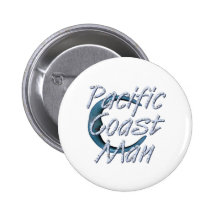 Homme de Côte Pacifique de PIÈCE EN T Badges