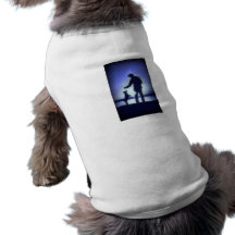 Homme et chien - T-shirt d'animal familier Vêtements Pour Chien
