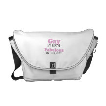 Homosexueel door geboorte Fabelachtig door keus .p Postman Tas