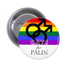 HOMOSEXUELEN voor Palin Speld Buttons