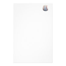 Honkbal Briefpapier Ontwerp